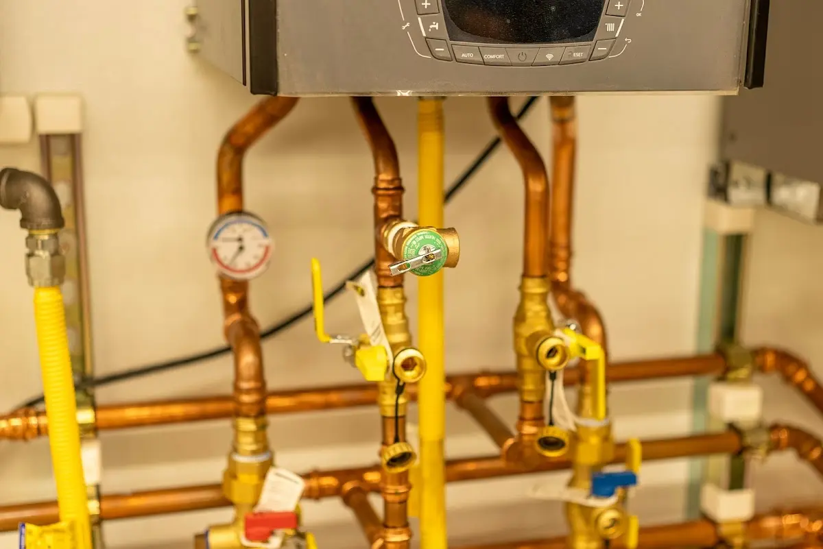 Licensed technician providing Pipe Repair for a homeowner in Wiscasset